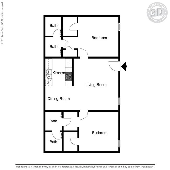 The Belmont 144 floor plan